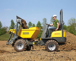 Four-wheel dumpers