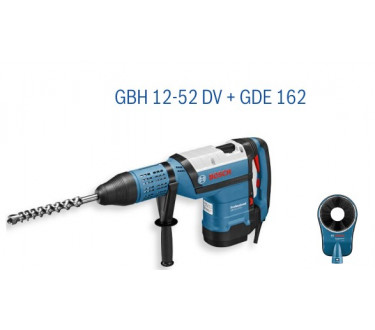 GBH 12-52 DV SDS-Max + GDE 162 Boxx Rotary Hammer